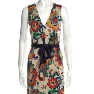 TORY BURCH Silk Knee-Length Dress Size: XS